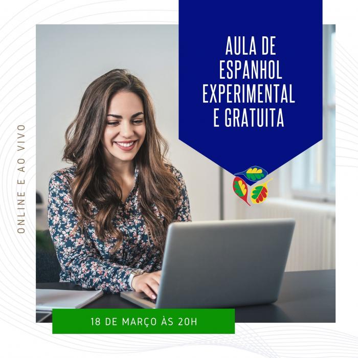 Aula de Espanhol Gratuita e Experimental